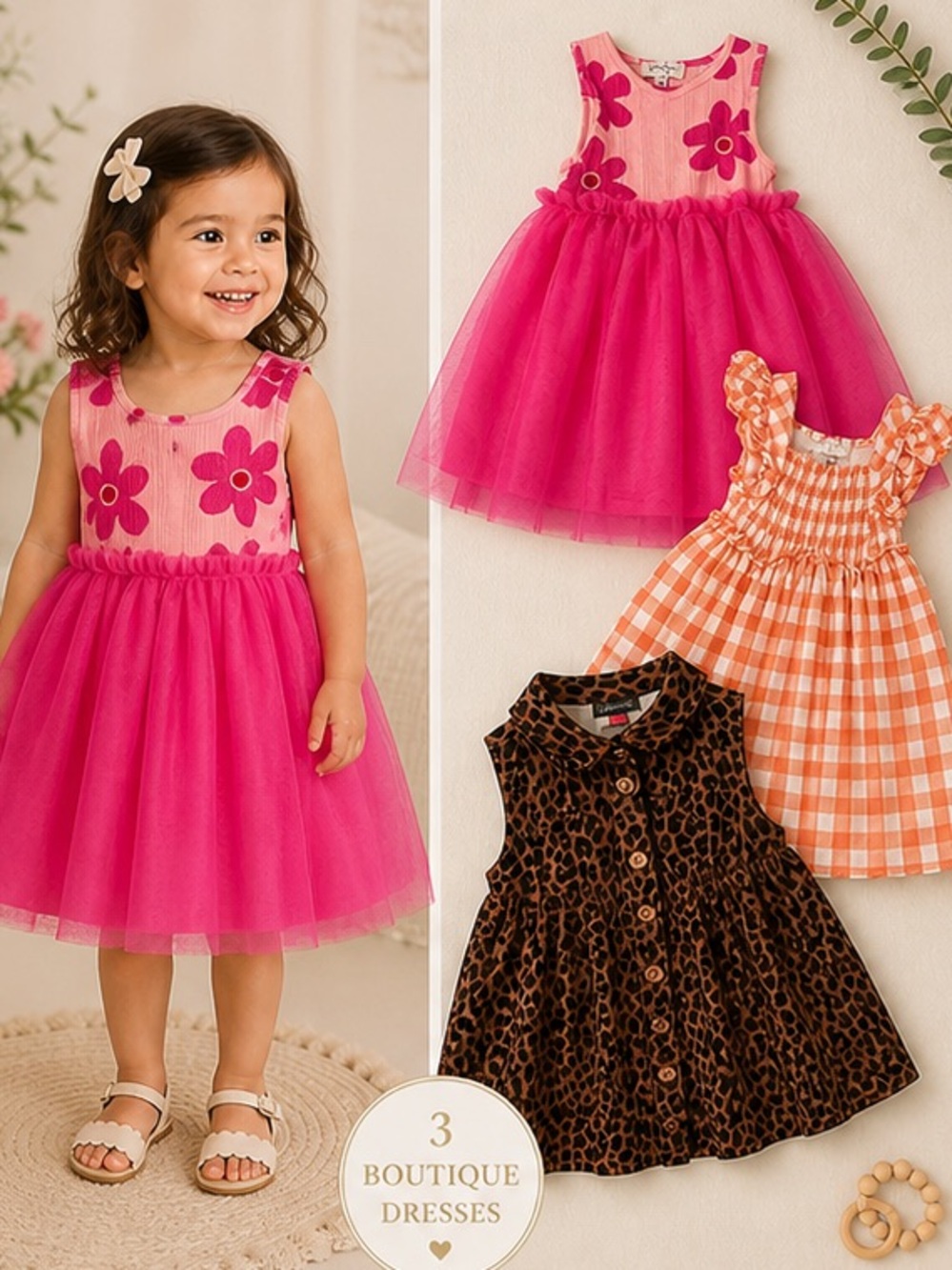 Girls 2T Boutique Dress Bundle Jessica Simpson Vince Camuto Sigrid Olsen